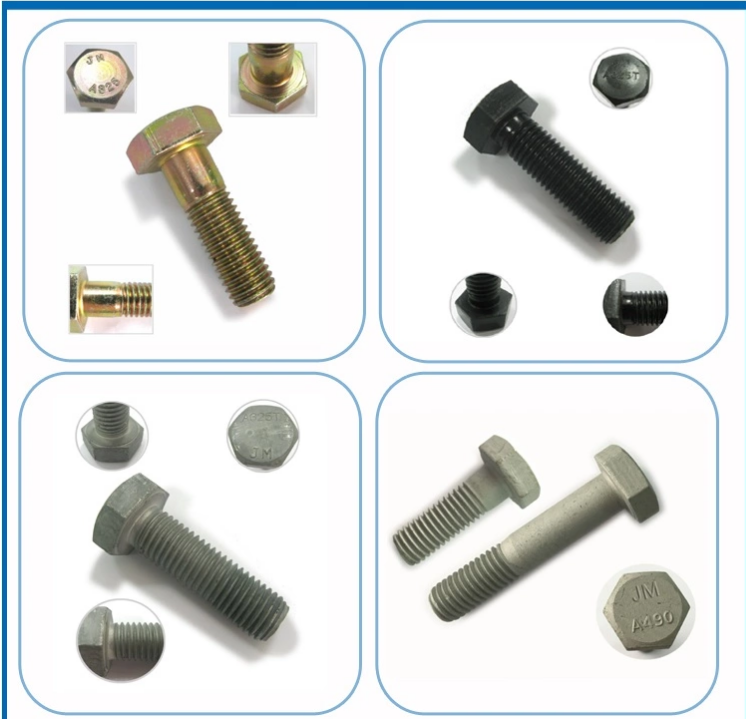 Industrial Construction Must-Have M28 Carbon Steel UNC Hex Bolts and Nut with Grade