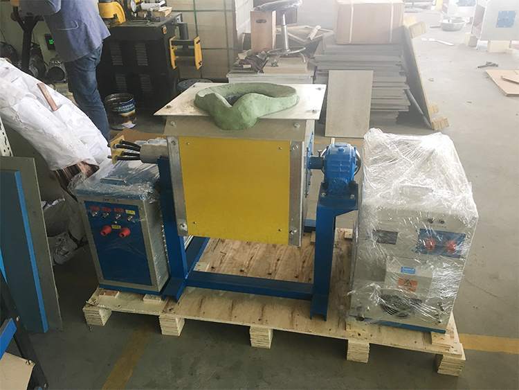 IRIS Bronze Medium Frequency Induction Furnace Gold Lead Silver Melting Machine