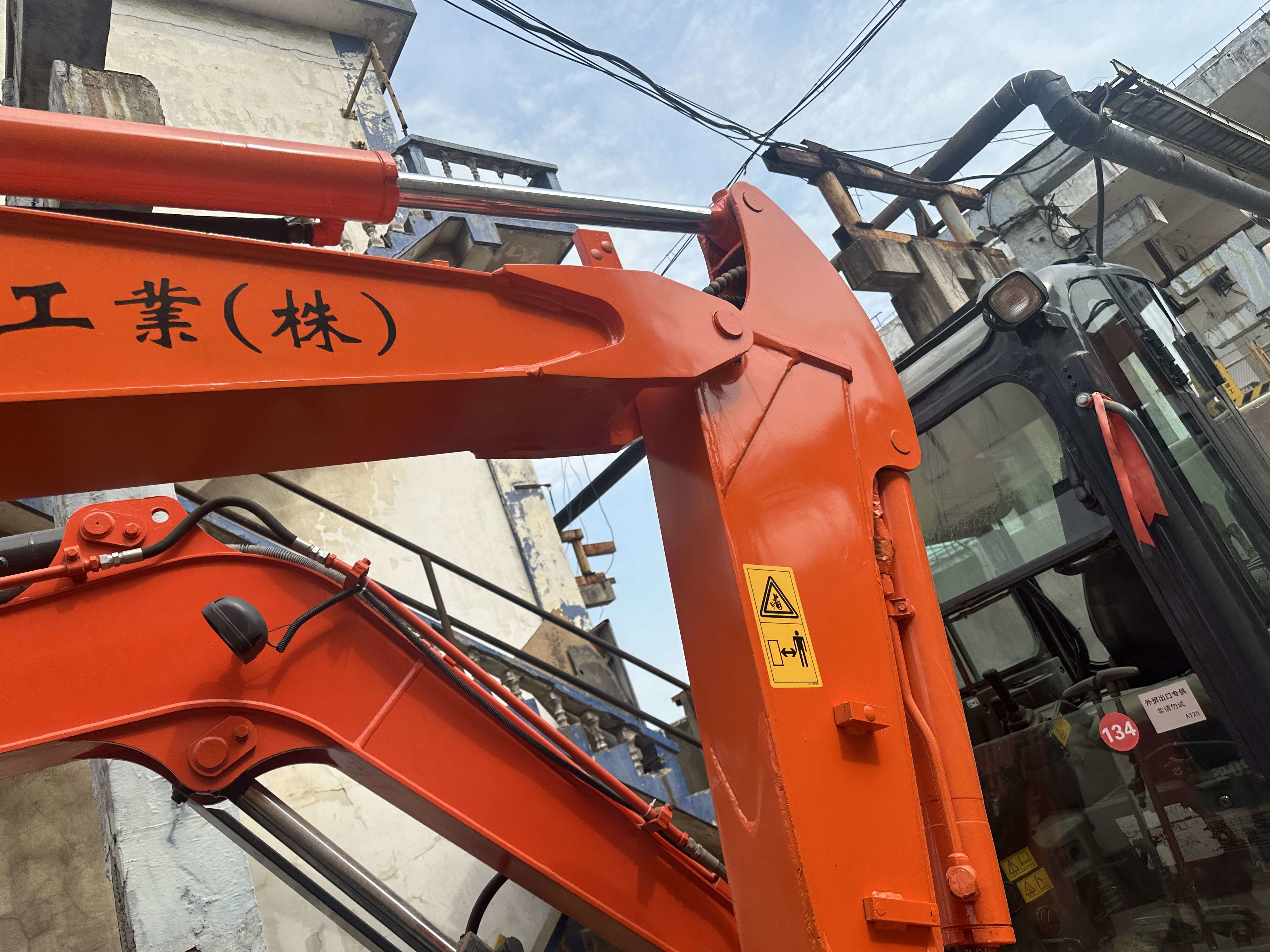 Construction 29.8kw Used Excavator Old Mini Hitachi ZX50-3F