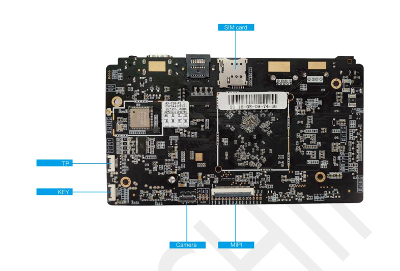 RK3566 Embedded Arm Board WIFI BT LAN 4G POE UART USB Android Development Board
