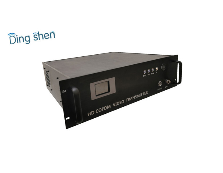 19 Inch Rf Powerful Radio Transmitter And Receiver 433mhz For Vehicle NLOS Mobile Digital Image Transmission