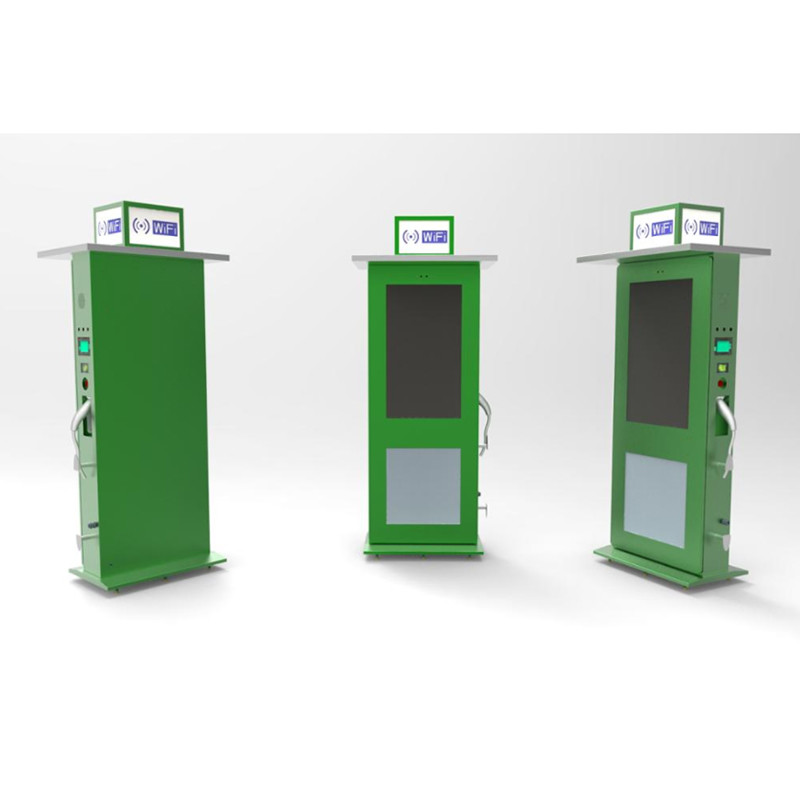 RFID NFC Outdoor Digital Sign Boards Metal Case Public Signage