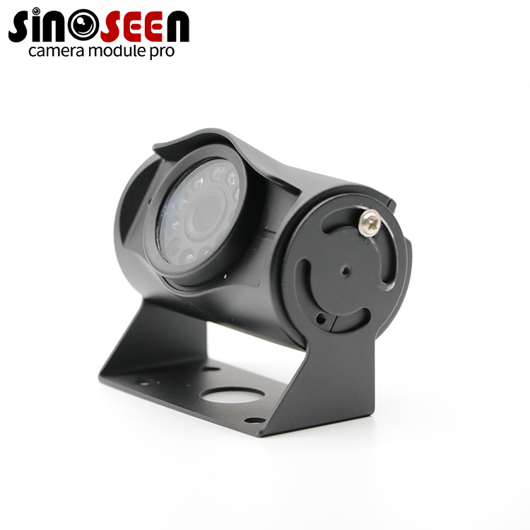 Metal Waterproof Case USB Car Security Camera Module 1MP With Bracket