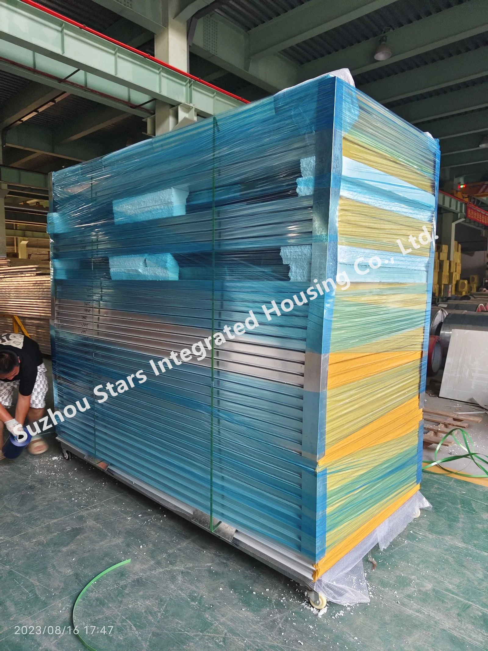 Sustainable Light Gauge Steel Villa Prefabricated Modern Steel Structure Homes