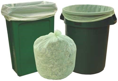 Certified 100% Compostable Bin Liners