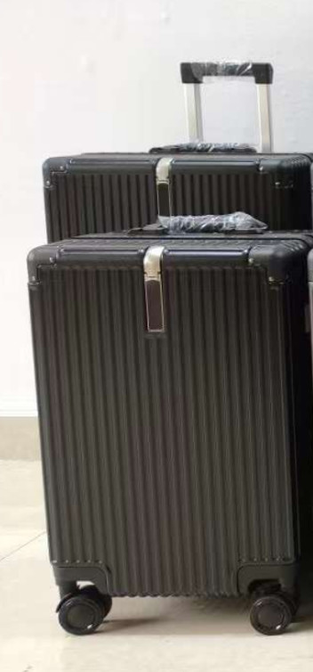 Classical Style High Quality Vintage ABS Trolley Bag Suitcase Hot Sale Customization 20 22 24 26 Inch Durable Flight