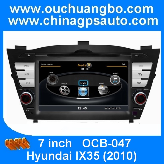 Ouchuangbo Touch Screen Auto DVD Navi Multimedia for Hyundai IX35 (2010) 3G /wifi 3 zone POP S100 Platform OCB-047