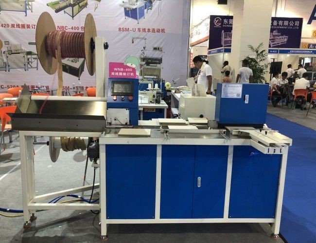 Brochure Loose Leaf Double Loop Wire Binding Machine 1PH 220v 50/60Hz