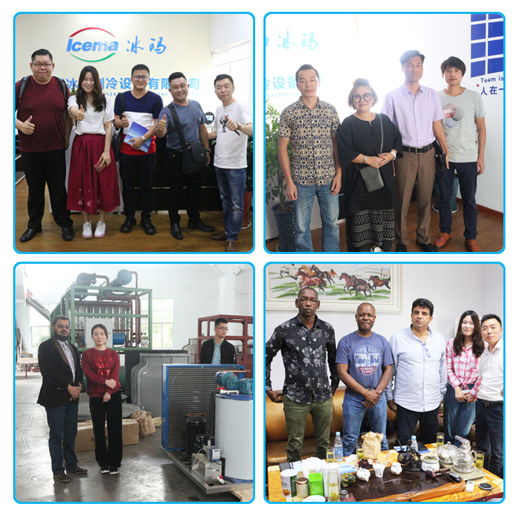 ICEMA brine ice block making machine