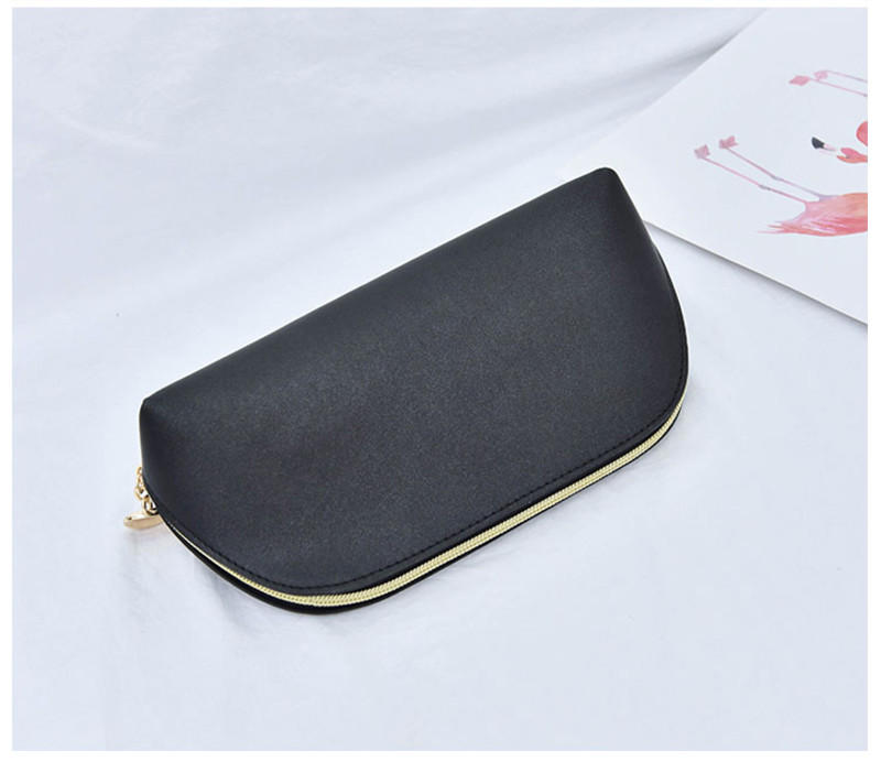Small Pure Color Makeup Pouch Travel Bags For Toiletries Waterproof