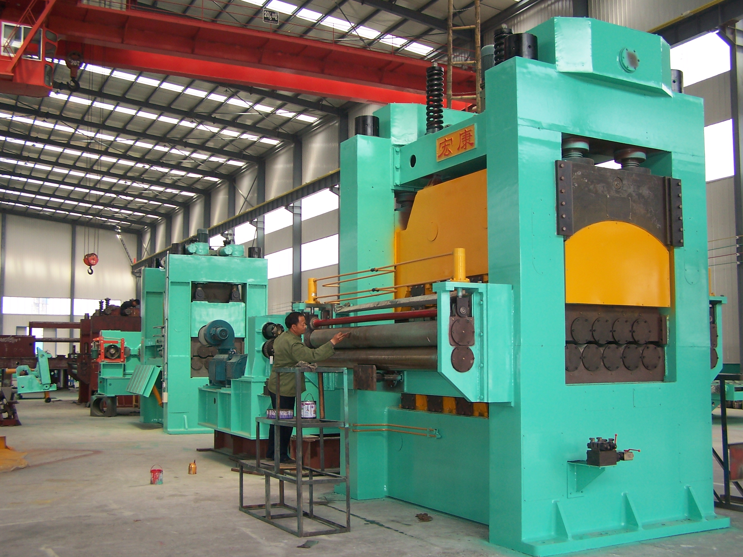 20-40m/min Cutting Speed Metal Coil Cut Production Line for Medium and Thick Plate