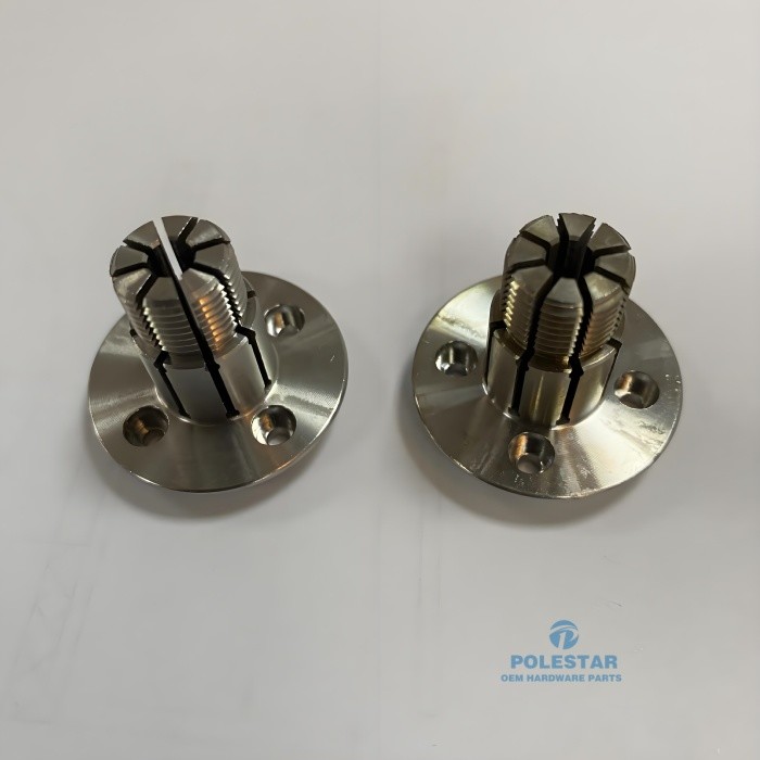Micro Brass Cnc Turned Components Gold Plated Customed For 5G Base Station RF Connectors