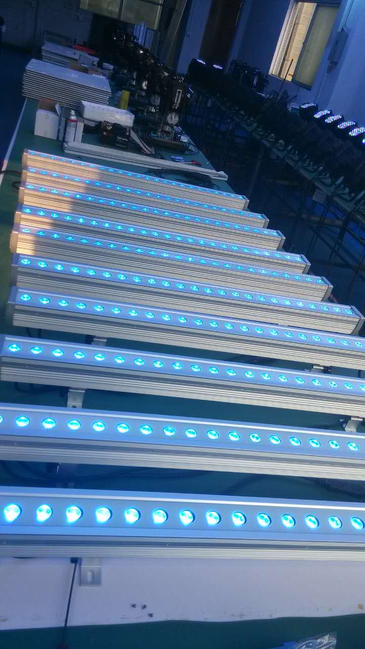 LED 24PCS *3W Wall Washing Lamp for Colorful Wedding Party Disco Scene Racing Lights