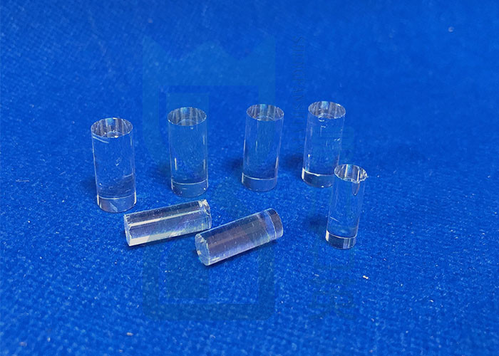 CNC Finish Quartz Glass Rod Milling Optical Cylinder Clear Fused For Solar Semiconductor