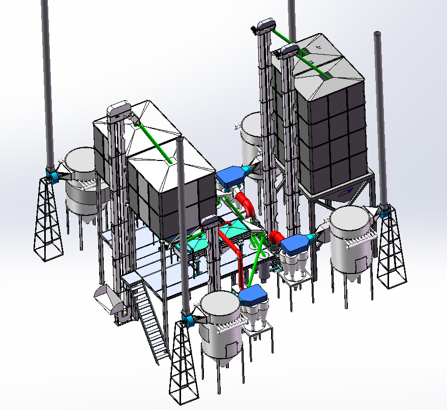Professional Activated Carbon Plant Machinery PLC Control Reliable Performance