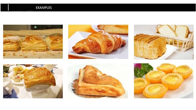 Reversible Countertop Dough Sheeter Croissant Bread Making Machine 2430x875x650mm Food Processing Equipments