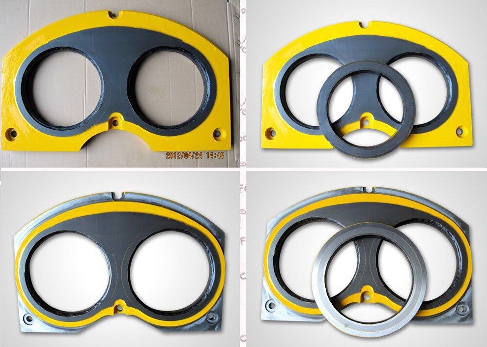 CIFA ZOOMLION Concrete Pump Parts Spectacle Wear Plate DN230 001690201A0000004
