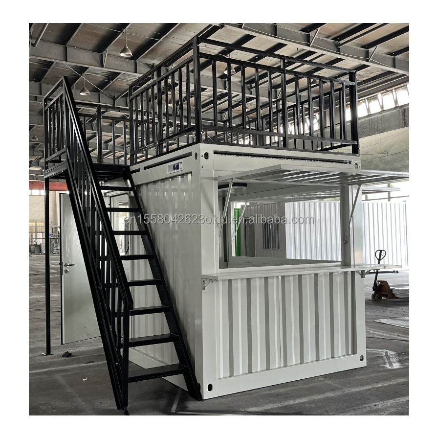 Custom Made Mobile Store Retail Store Container Houses in Modern Design for Fast and Convenient Stall