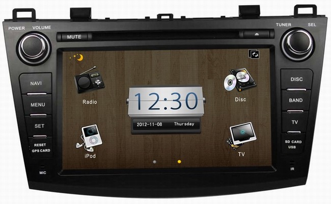 Ouchuangbo car radio for Mazda 3 2009-2012 with car audio systems OCB-8003