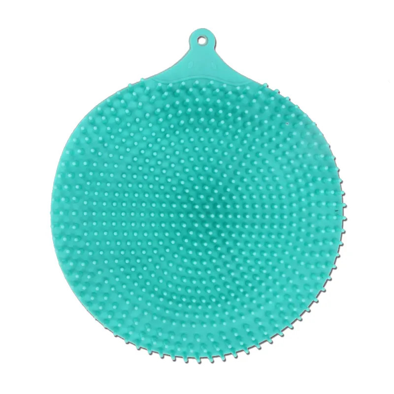 Non Slip Multiscene Silicone Shower Mat Foot Scrubber Odorless