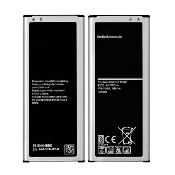 3.8V Cell Phone Lithium Polymer Rechargeable Batteries , 3220mAh N910 Battery