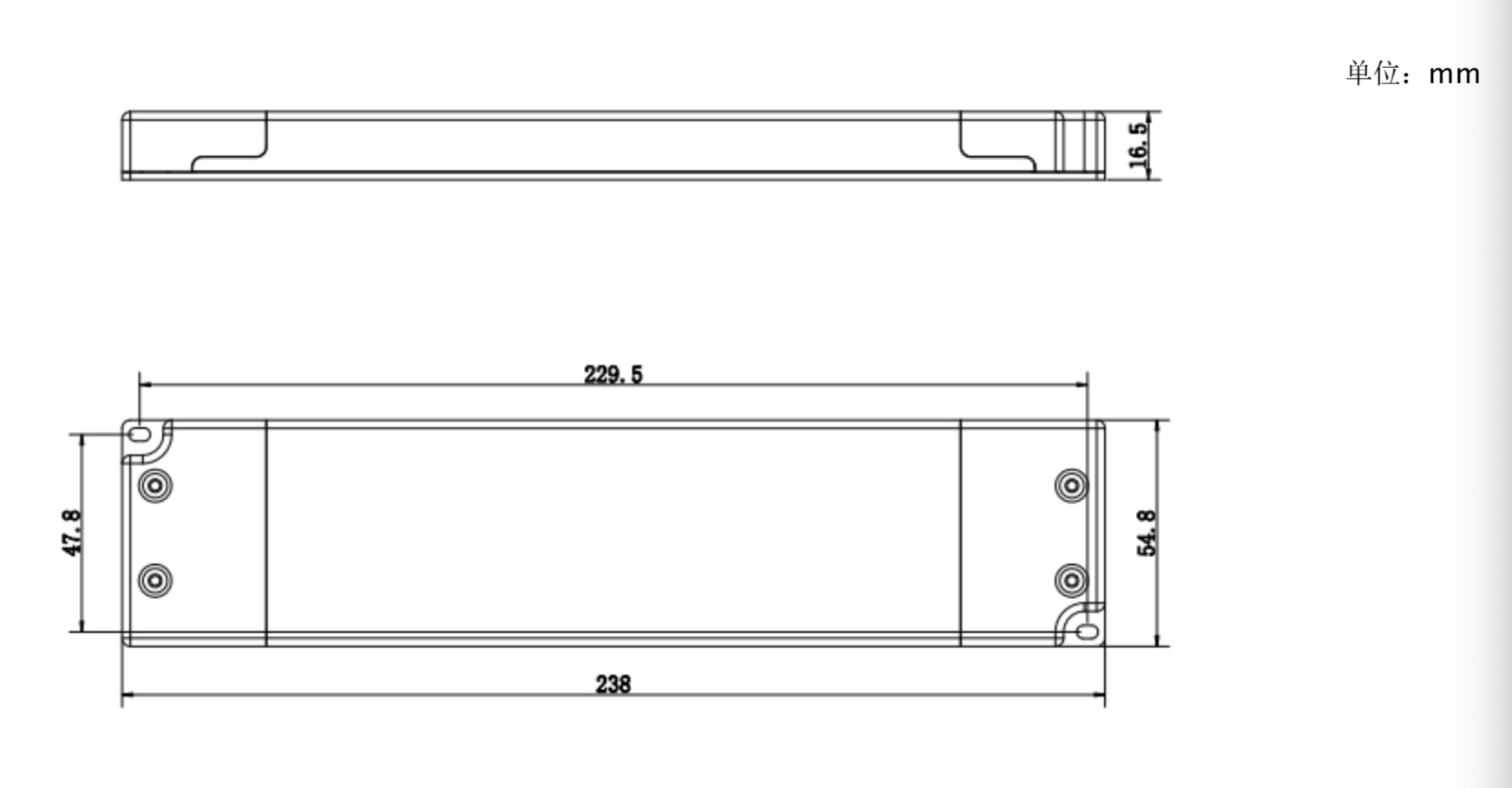 120W 24V Led Driver Slim , IP22 Waterproof Led Power Supply