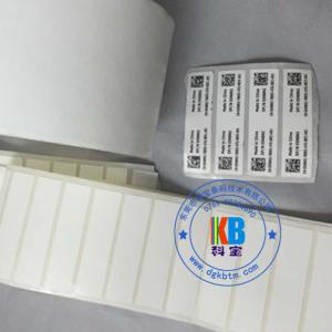 Rubber silicone material printed blank iron on fabric label for  zebra gk420 gk430t printer