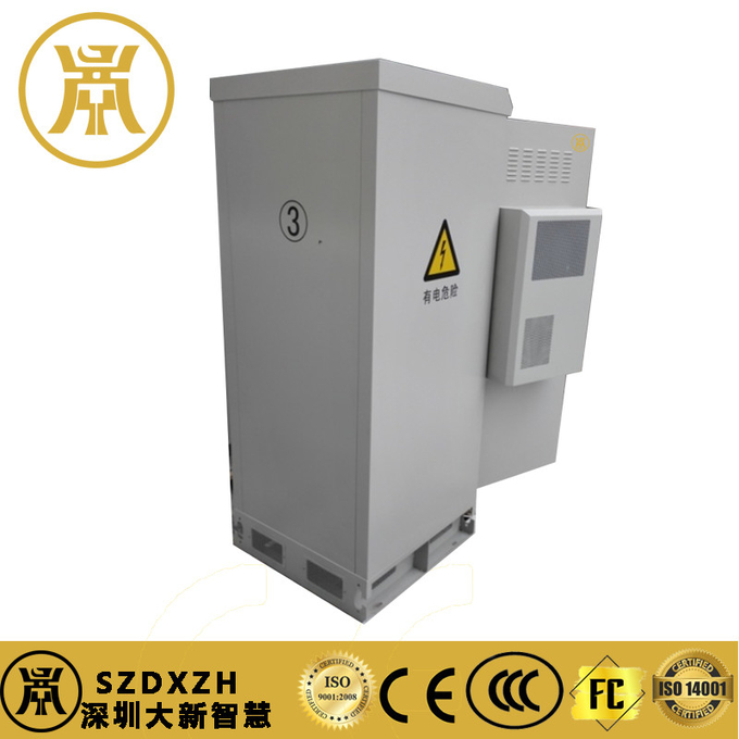 40U Outdoor Telecom Cabinet with Air Conditioner 19 Inch Rack Enclosures For Equipment