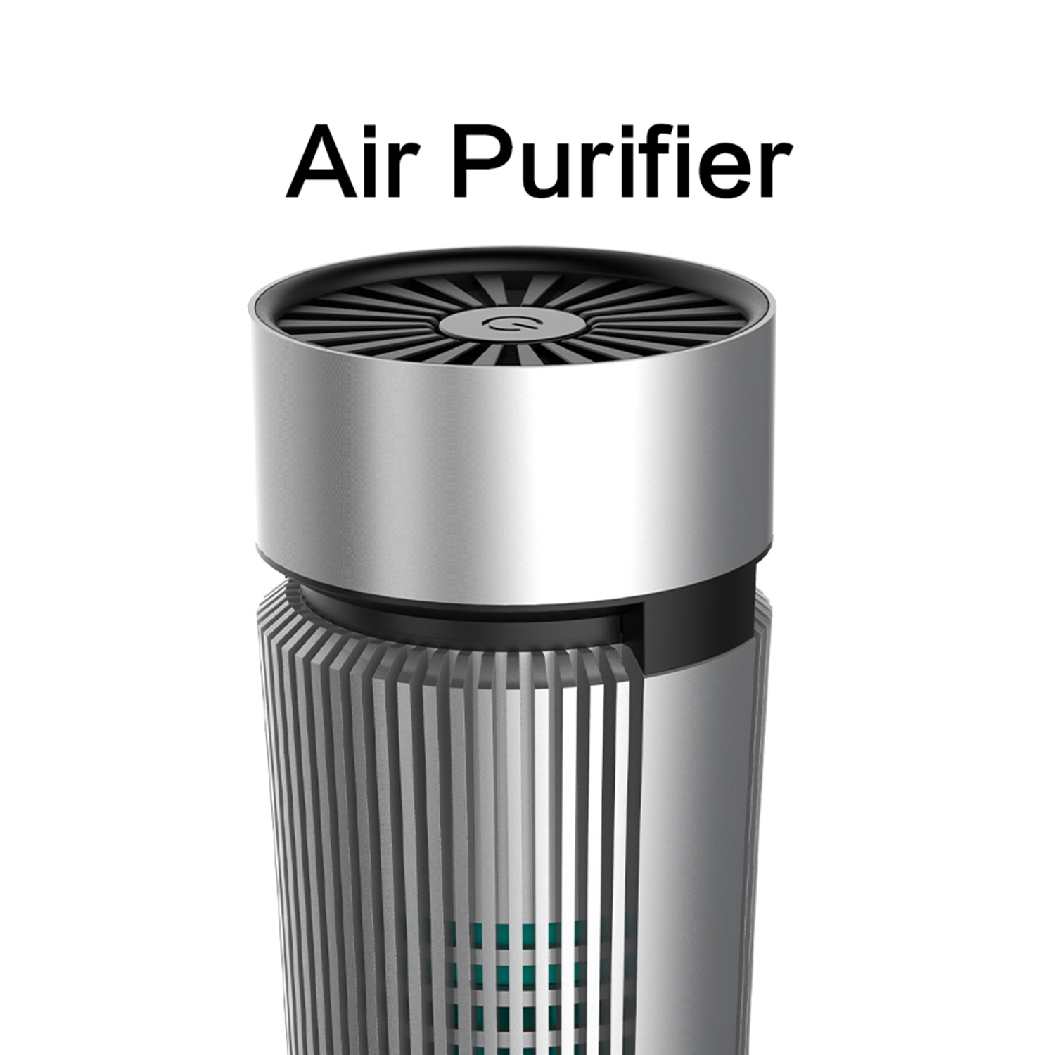 Mini Portable Car Ionizer Air Purifier Hepa Filter Aluminum Alloy Shell