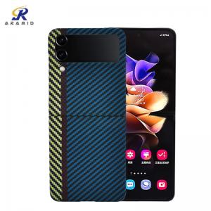 Buy cheap Mixed Colors Customized Logo Aramid Fiber Phone Case For Samsung Flip 4 product