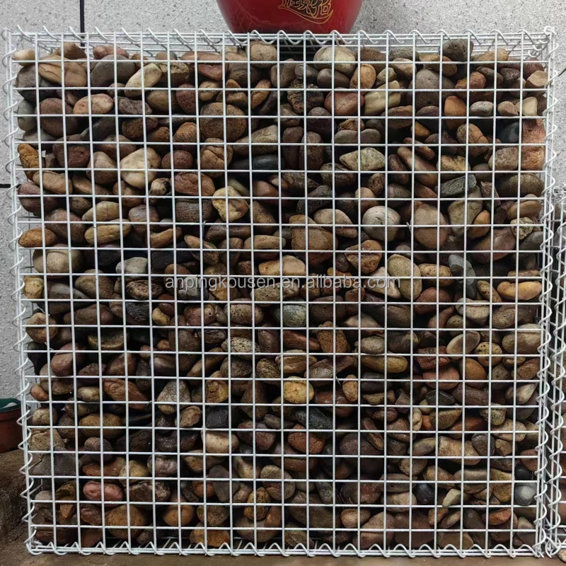 Welded Mesh Gabion Wall in 2mx1mx1m Size for Long Service Life and Conservancy Protect