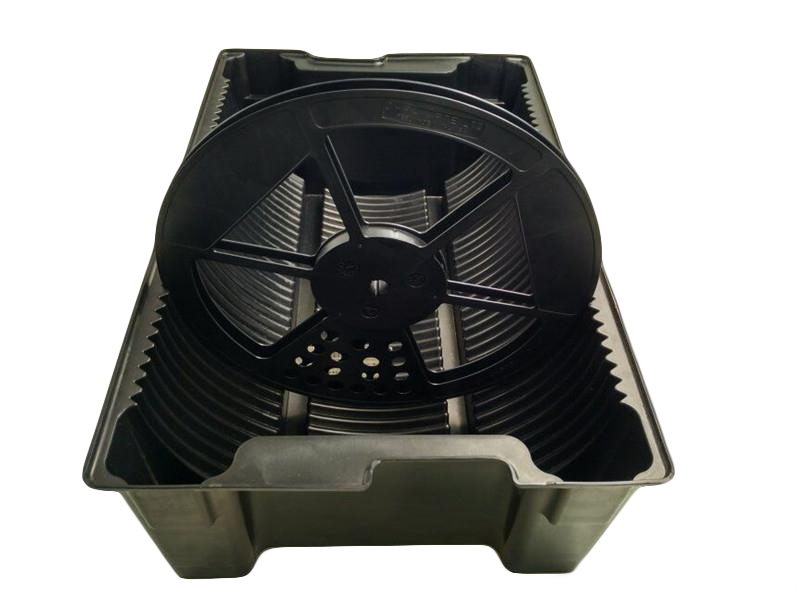 Electronic Anti Static ESD Storage Box Reel Box Tray For SMT Reel Storage 410 *190 *110mm