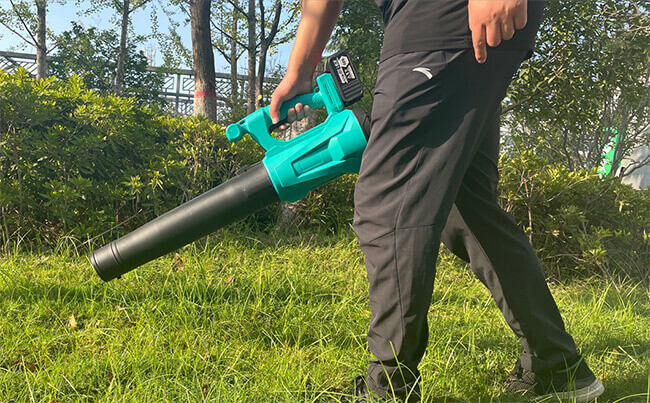 21V 1000W 16000RPM Leaf And Snow Blower Lightweight Handheld Quiet Electric Leaf Blower Cordless