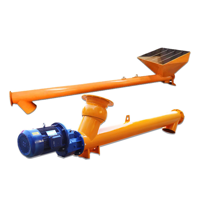 Horn Dragon Material Conveyor Spiral Screw Conveyor For Metallurgy
