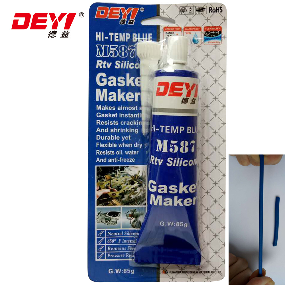 High Temperature Resistance Silicone RTV Gasket Maker Sealant For Metering Equipment