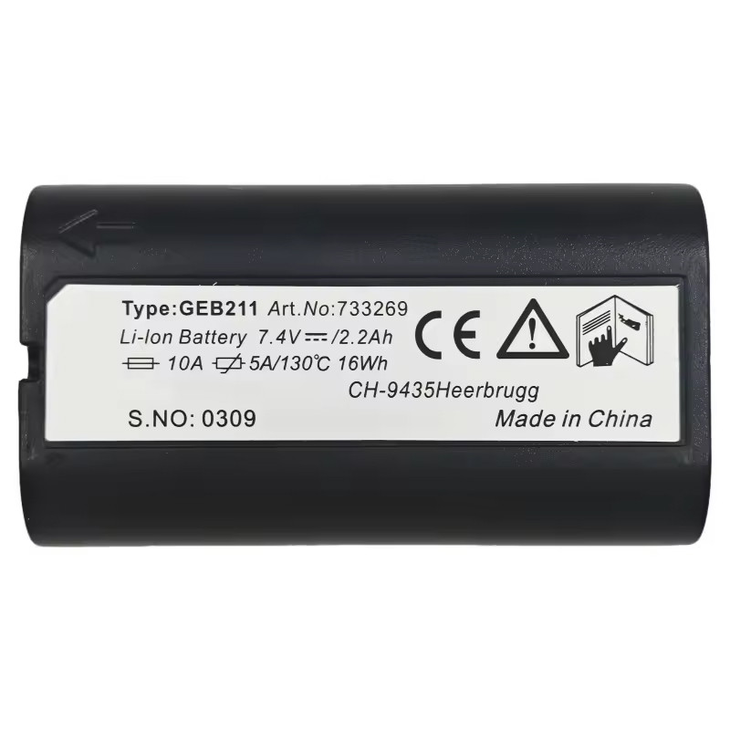 Leica Battery GEB211 Compatible with Leic TS02/06/09 TPS1200 Series Total Station GPS1230 GNSS - Brand new and High quality