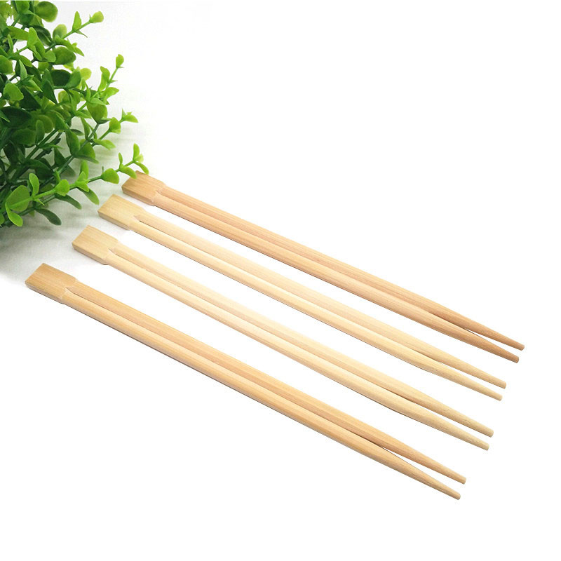 Japanese Style Twin Bamboo Chopsticks Disposable Individually Paper Wrapped
