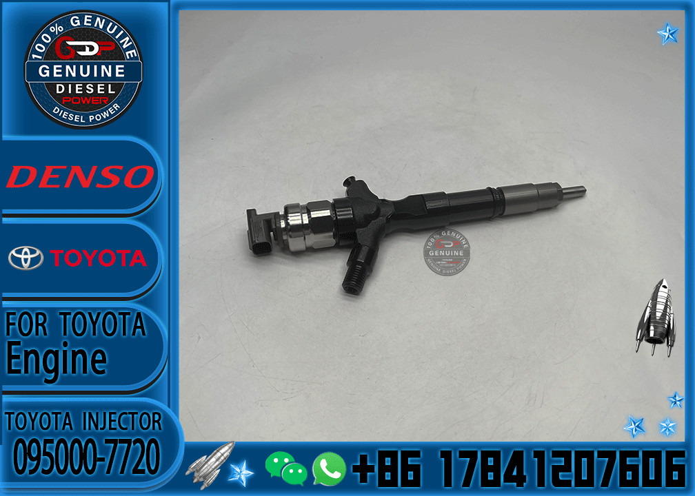 High Quality Fuel injector 095000-7720/095000-6770 Diesel Fuel injector 23670-30320/23670-39145 for Toyota truck