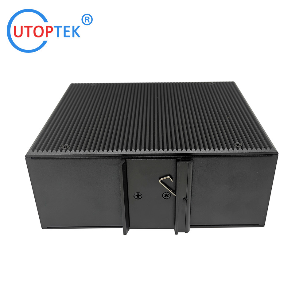 L3 10G Network management industrial POE switch 4 *10G SFP+ ports+8 gigabit RJ45 ports+8 gigabit Fiber ports DIN rail