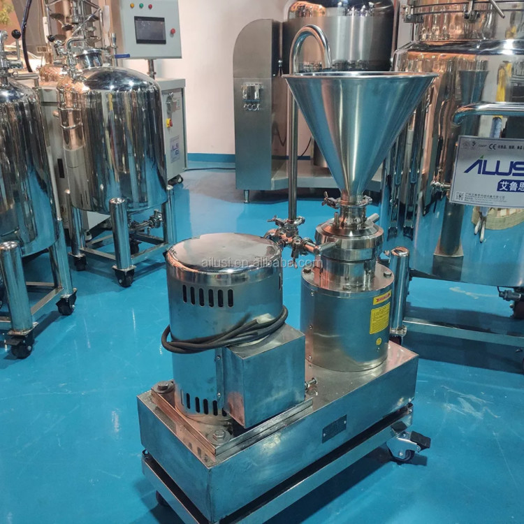 Liquid Homogenizer Grinding Colloid Mill for Ketchup Fruit Juice Syrups