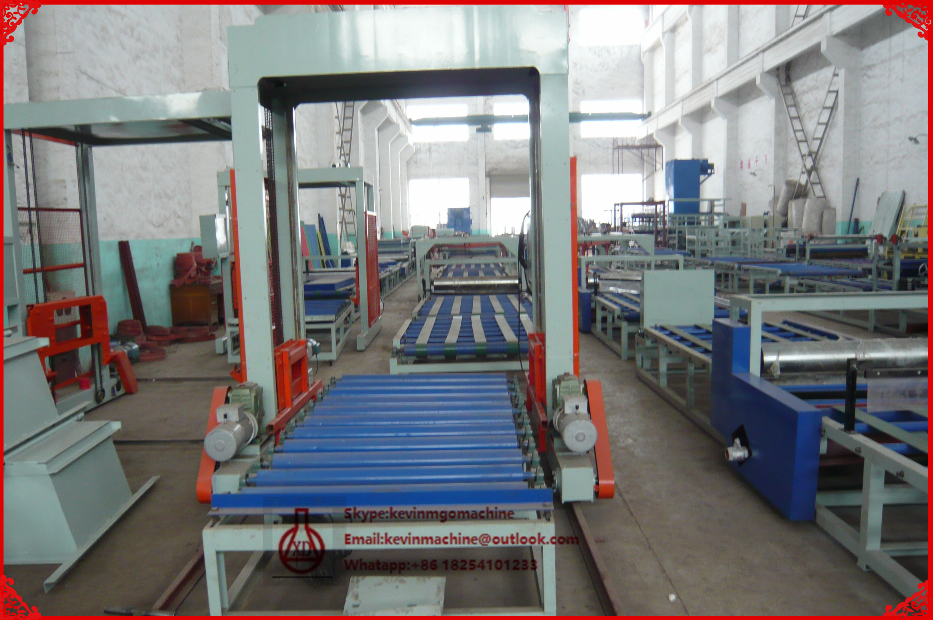 Adjustable Thickness Board Making Machine for Magnesium Oxide Board / GRC Board