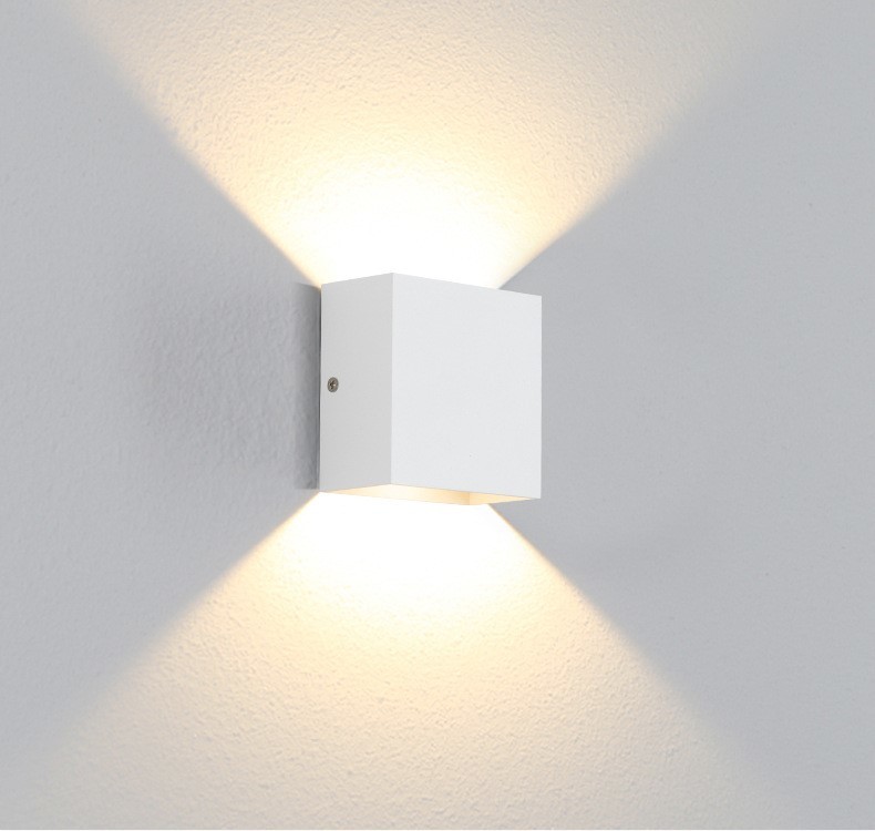 IP65 water proofing external wall lamp outside COB 6W led wall lights exterior led wall lamp outdoor light