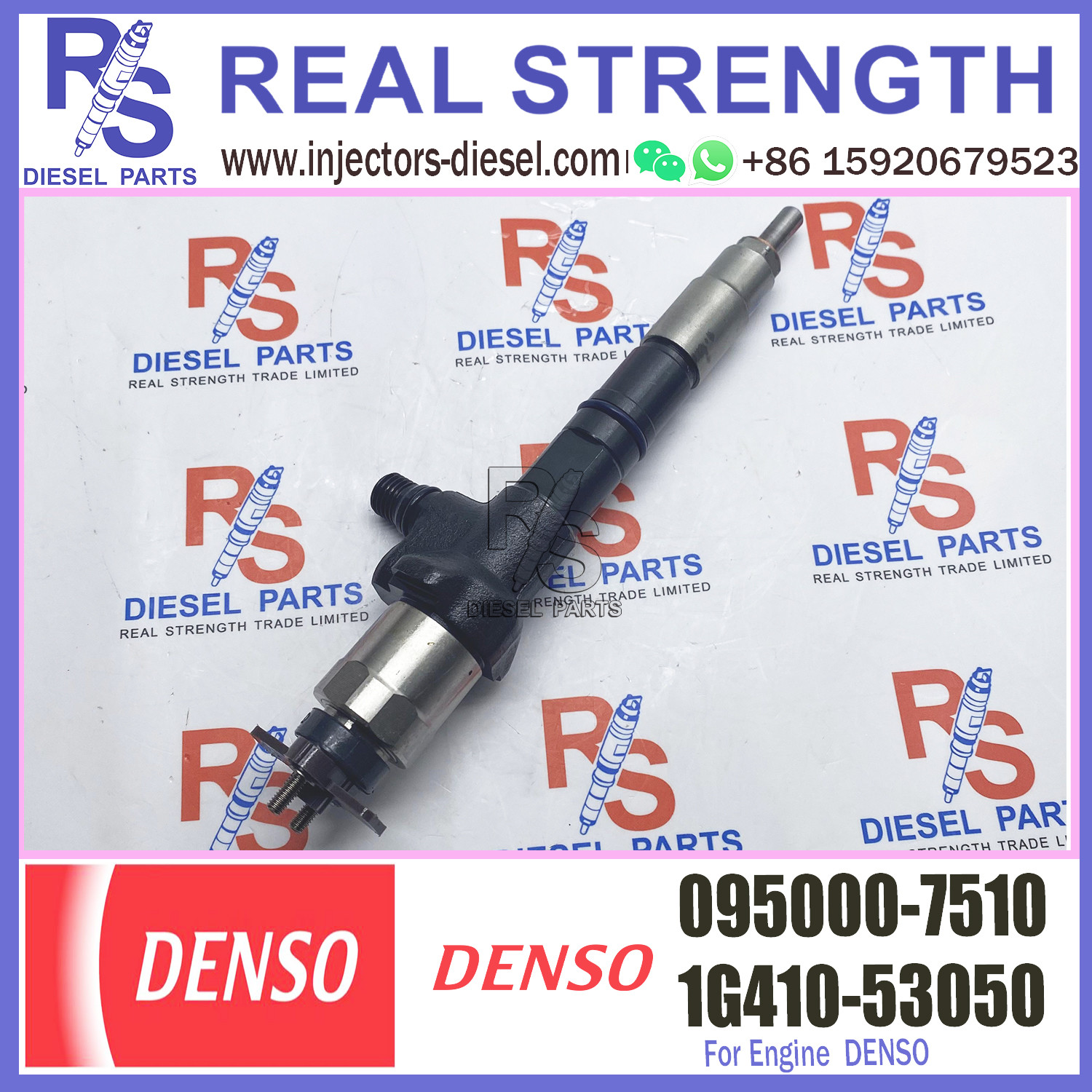 DENSO Common Rail Inyectores 1G410-53050 1G410-53051 095000-7510