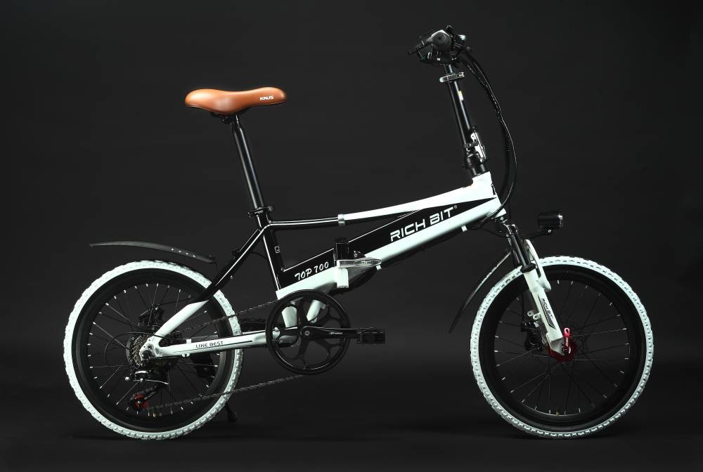 Lightweight Foldable Electric Bike For Seniors Adults 48v 250w 20" RICHBIT 700