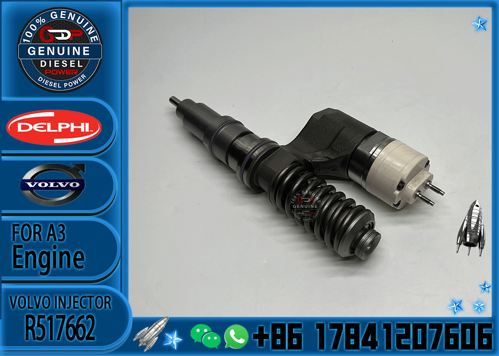 Diesel Fuel Injector BEBE4B12004 3155040 RE517663 R517662 8112556 1547287 3964820 BEBE4B10101 8113092 for VOL