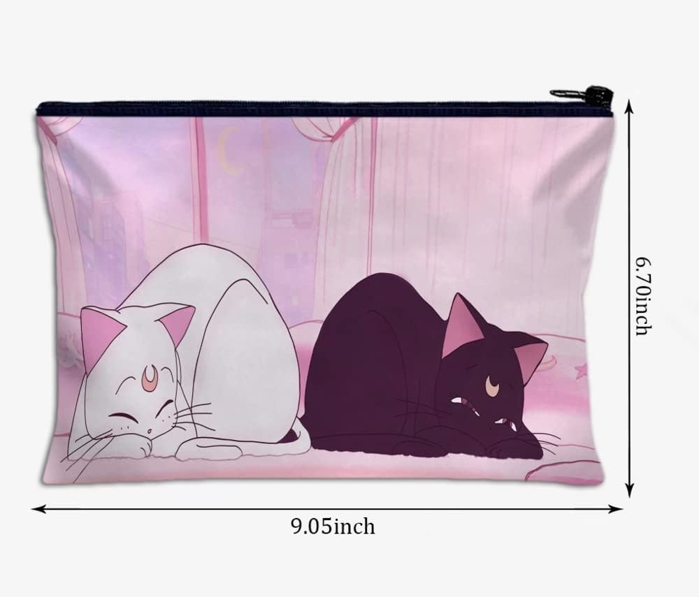 Shockproof Cute Anime Travel Bag Makeup Bag Organizer Toiletry Bag Cosmetic Pouch