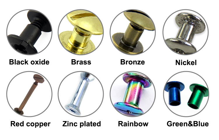 Customizable Stainless Steel Chicago Screws Hex Socket Metal Screw Fastener