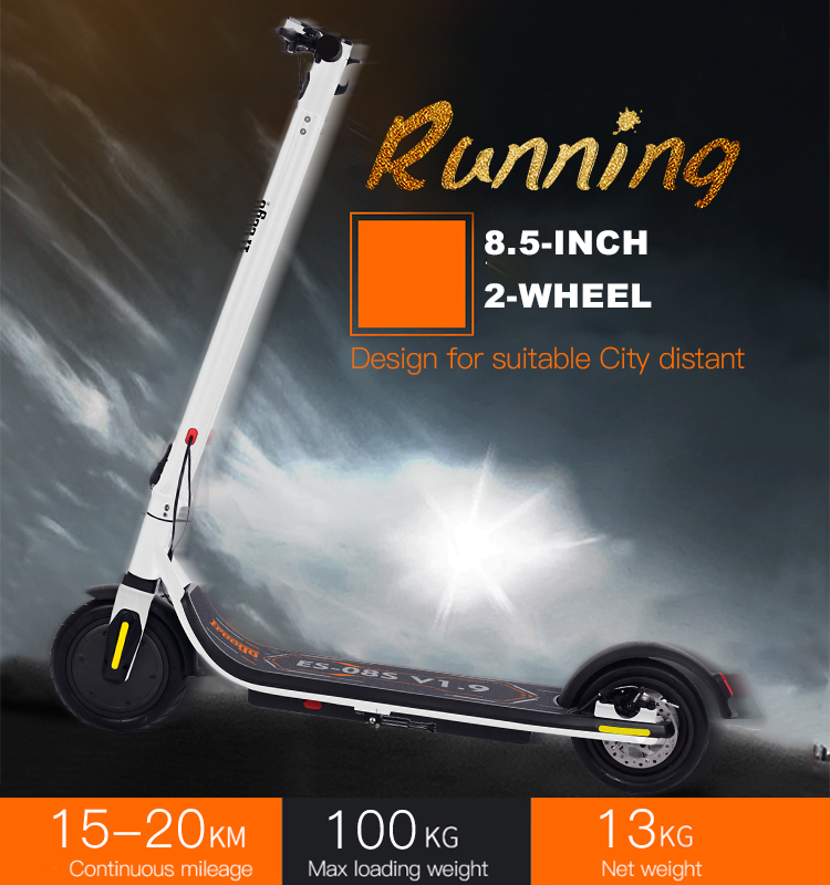 Outdoor Powerful Electric Scooter , Adult Electric Kick Scooter With App