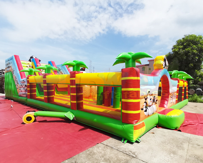 Playground Jumper Bounce House Combo Inflatable Bouncer Amusement Park
