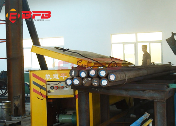 5t Electric Side-Dump Transfer Trolley On Rails